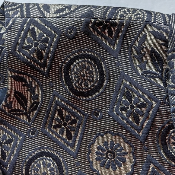 Vintage oversized blazer 80's jacquard sz S/M - Picture 6 of 8